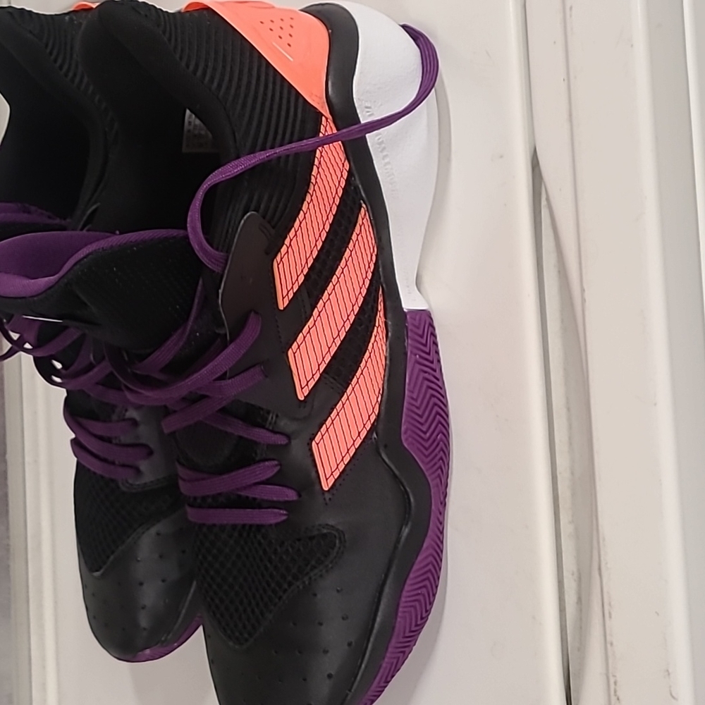 Adidas Harden Stepback Men's Basketball Size 18 Shoe - Picture 2 of 11